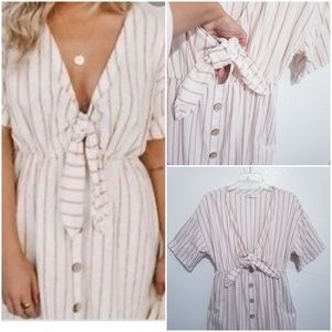 Zara stripe dress